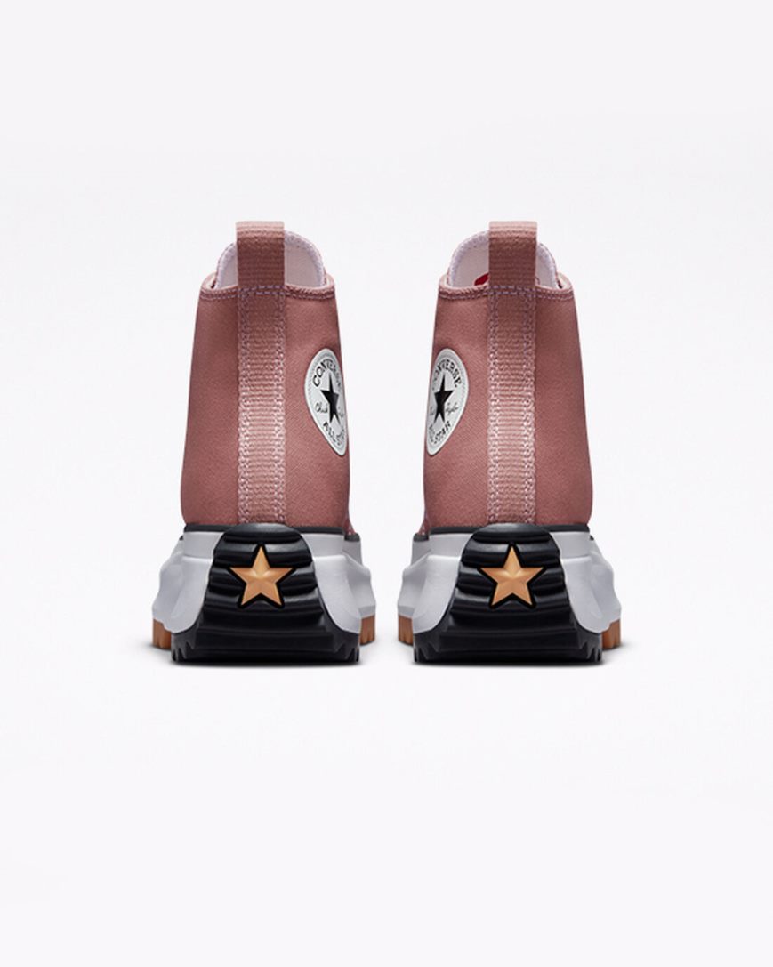 Women's Converse Run Star Hike Seasonal Color High Top Platform Shoes Pink / Black / White | AU 8495EJ